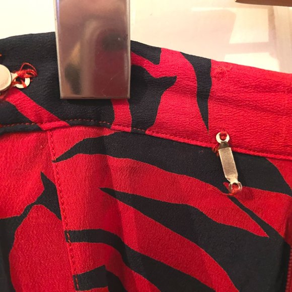 DIOR Silk Pleated Midi Skirt - Size 4 - Picture 3 of 5